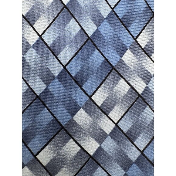 Bijoux Turner Handmade 100% Silk Blue Handmade Neck Tie - Picture 4 of 7